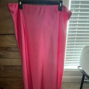 J. Crew Pink Midi Skirt